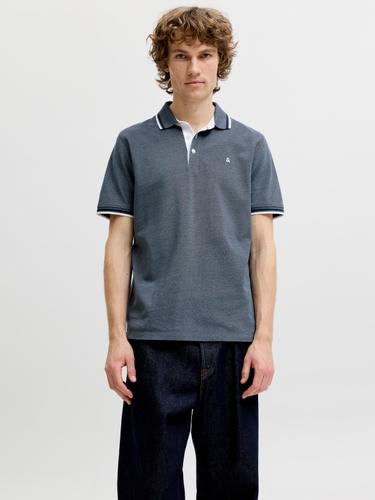 JJEPAULOS POLO SS NOOS S Slim Fit - Blue Mirage