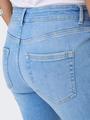 ONLBLUSH MID SK ANK RW DNM REA130 NOOS L/30 Skinny Fit - Light Blue Denim