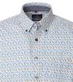 Freizeithemd Kurzarm XXL Casual Fit - Gelb