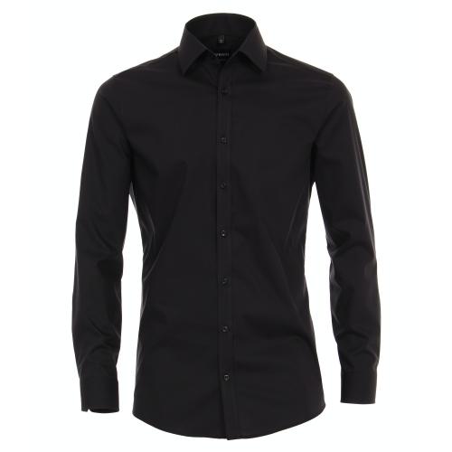 Popeline Hemd uni 001420
