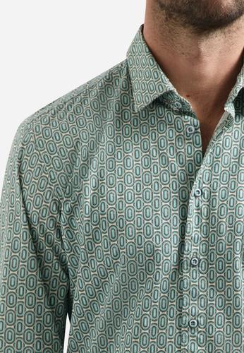 Shirt Stretch Allover Printed
