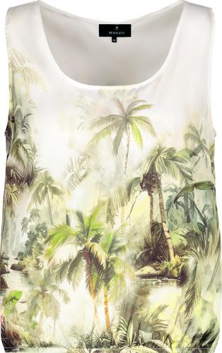 Top mit tropischen Print
