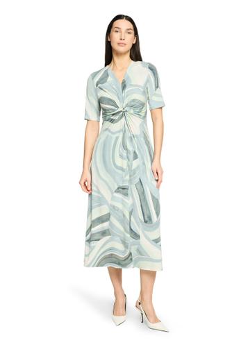 Midikleid 38 Figurnah - Mint/Green