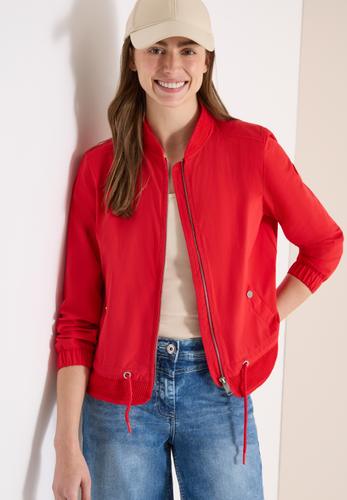 Blouson mit Tunnelzug und Mesh-Details XXL - Glazed Apple Red