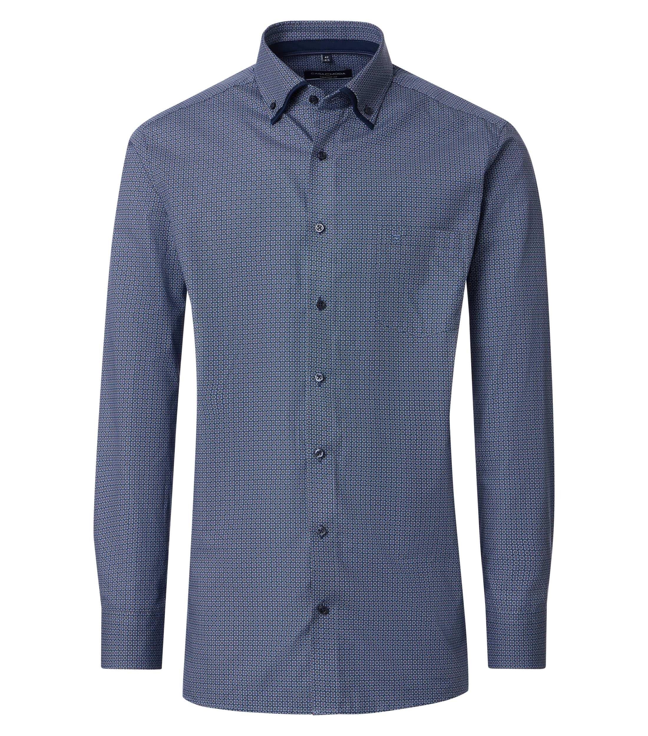 Businesshemd 43 Comfort Fit - Blau