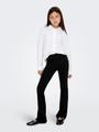 KOGROMA GLITTER FLAIRED PANT JRS 140 Normal geschnitten - Black