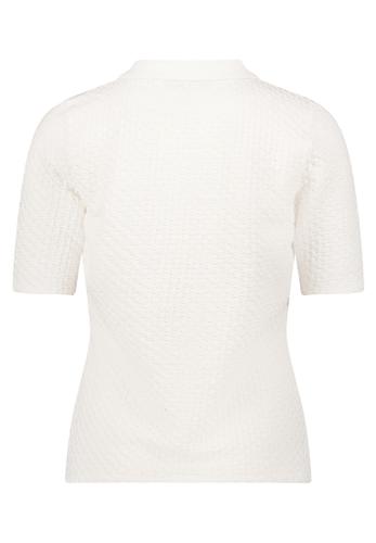 Basic Shirt 38 Tailliert - Rohweiß