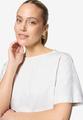Baumwoll-T-Shirt mit Stickerei