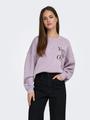 ONLBEST L/S PRINT CREW NECK SWT S Normal geschnitten - Nirvana