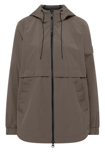 Jacke in A-Linie S - Mocha Taupe