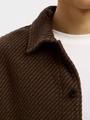 SLHREGFRED STRUCTURED OVERSHIRT XL Normal geschnitten - Delicioso