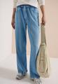 High Waist Wide Leg Jeans im Loose Fit L/30 - Light Blue Used Wash