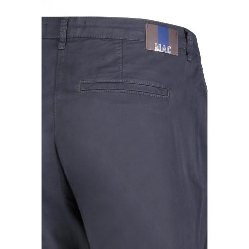 MAC JEANS - CHINO turn up, Authentic stretch gabardi 198r blau