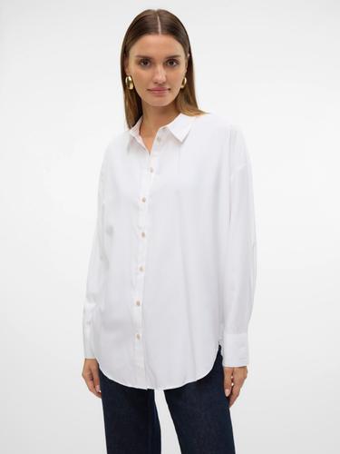 VMNORA LS OVERSIZE SHIRT WVN NOOS