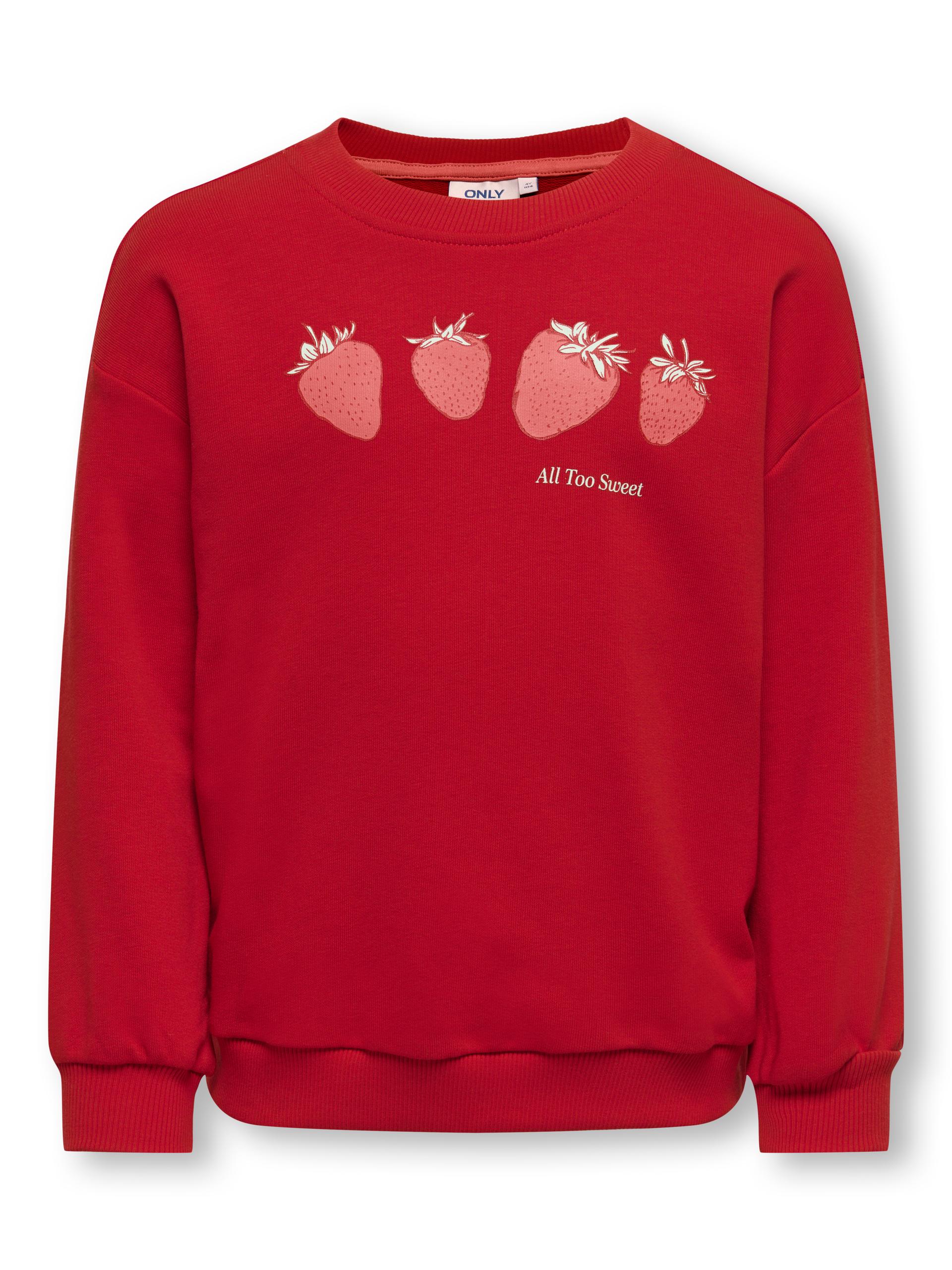 KMGGEORGIA LIFE LS PRINT UB SWT NOOS 122 Locker geschnitten - Barbados Cherry