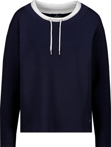 Sweatshirt mit Schmuckdetail 40 - Marine