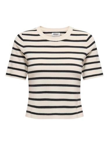 ONLFIE 2/4 PULLOVER CC KNT L Normal geschnitten - Cloud Dancer