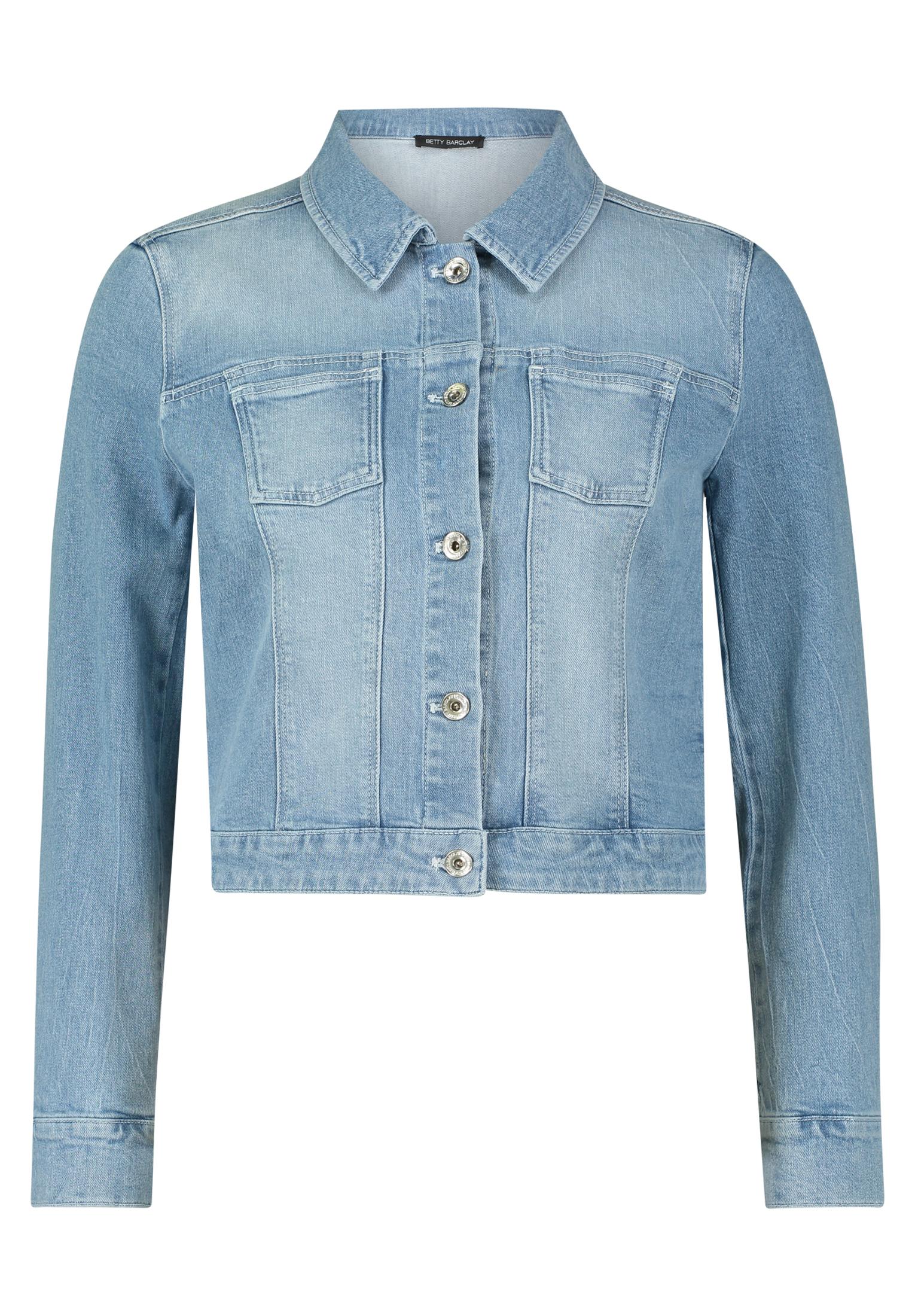 Jeansjacke 46 Figurnah - Light Blue Denim