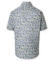 Freizeithemd Kurzarm L Comfort Fit - Blau