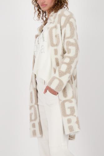 Jacke mit Schriftmuster