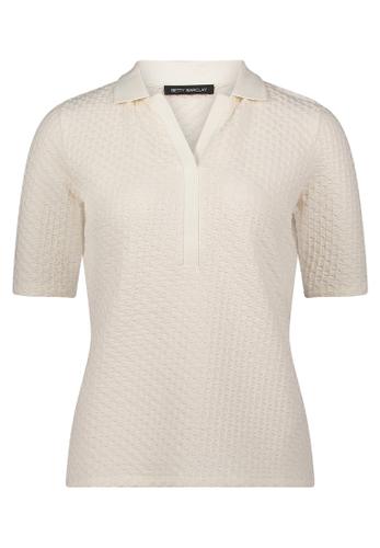 Basic Shirt 38 Tailliert - Rohweiß