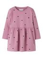 NMFDAVINA LS SWEAT BRU DRESS NOOS