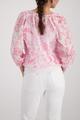 Bluse mit Blumenmuster 40 - French Rose Gemustert