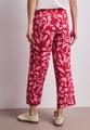 Wide Leg Hose im Loose Fit mit Print