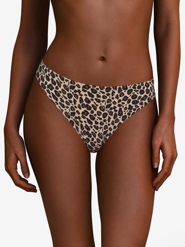 SoftStretch Tanga TU - Leopard Print