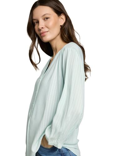 Bluse mit Streifenmuster 38 - Blue Haze White Stripe
