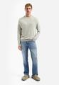 Pullover Crewneck Melange With Linen XL Regular Fit - Taupe