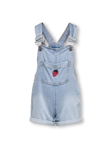 KMGLUCY BERRY OVERALL SHORTS DNM 98 Gerade geschnitten - Light Blue Denim