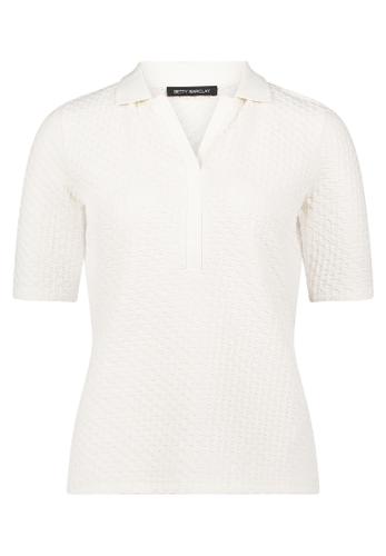 Basic Shirt 38 Tailliert - Rohweiß