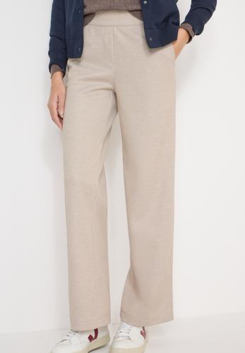 Wide Leg Hose L/30 - Desert Beige Melange
