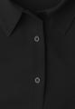 Chiffon Hemdbluse 38 - Black