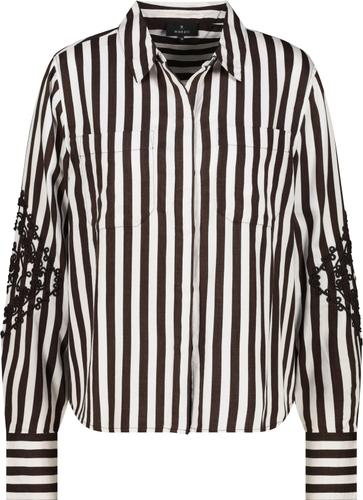 Bluse mit Kordelstickerei