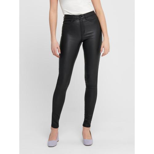 ONLROYAL LIFE HW SK ROCK COATED PIM NOOS XS/32 Skinny Fit - Black