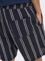 ONSTREV LIFE REG STRU STRIPE SHORTS NOOS L Normal geschnitten - Dark Navy