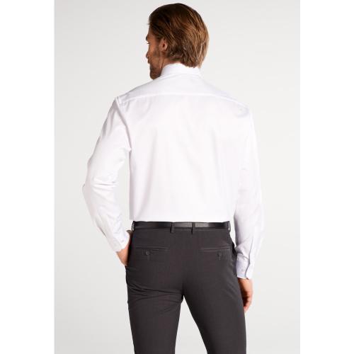 Cover Shirt Twill Langarm 44/Langarm - 65cm COMFORT FIT - Weiß