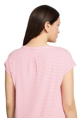 Casual-Shirt XXL Lässig - Pink/Cream