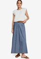 Cropped-Shirt mit Rundhalsausschnitt