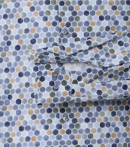 Businesshemd 40 Modern Fit - Blau