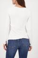 Langarmshirt mit Print 44 - Off-white