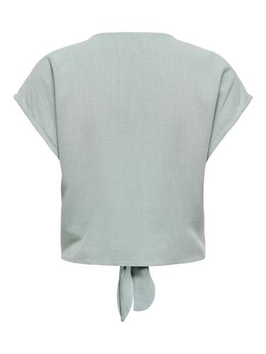 ONLSIESTA SS KNOT LIN BL SHIRT PNT NOOS L Normal geschnitten - Abyss