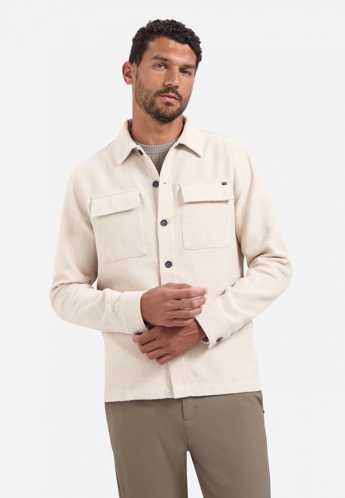 Overshirt Full Button Stretch L Regular Fit - Kit
