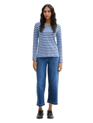 TTNELMA CULOTTE Jeans 30/28 Culotte Fit - Clean Mid Stone Blue Denim