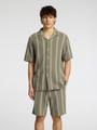 SLHRELAX-SAL SHIRT SS RESORT S Locker geschnitten - Vetiver