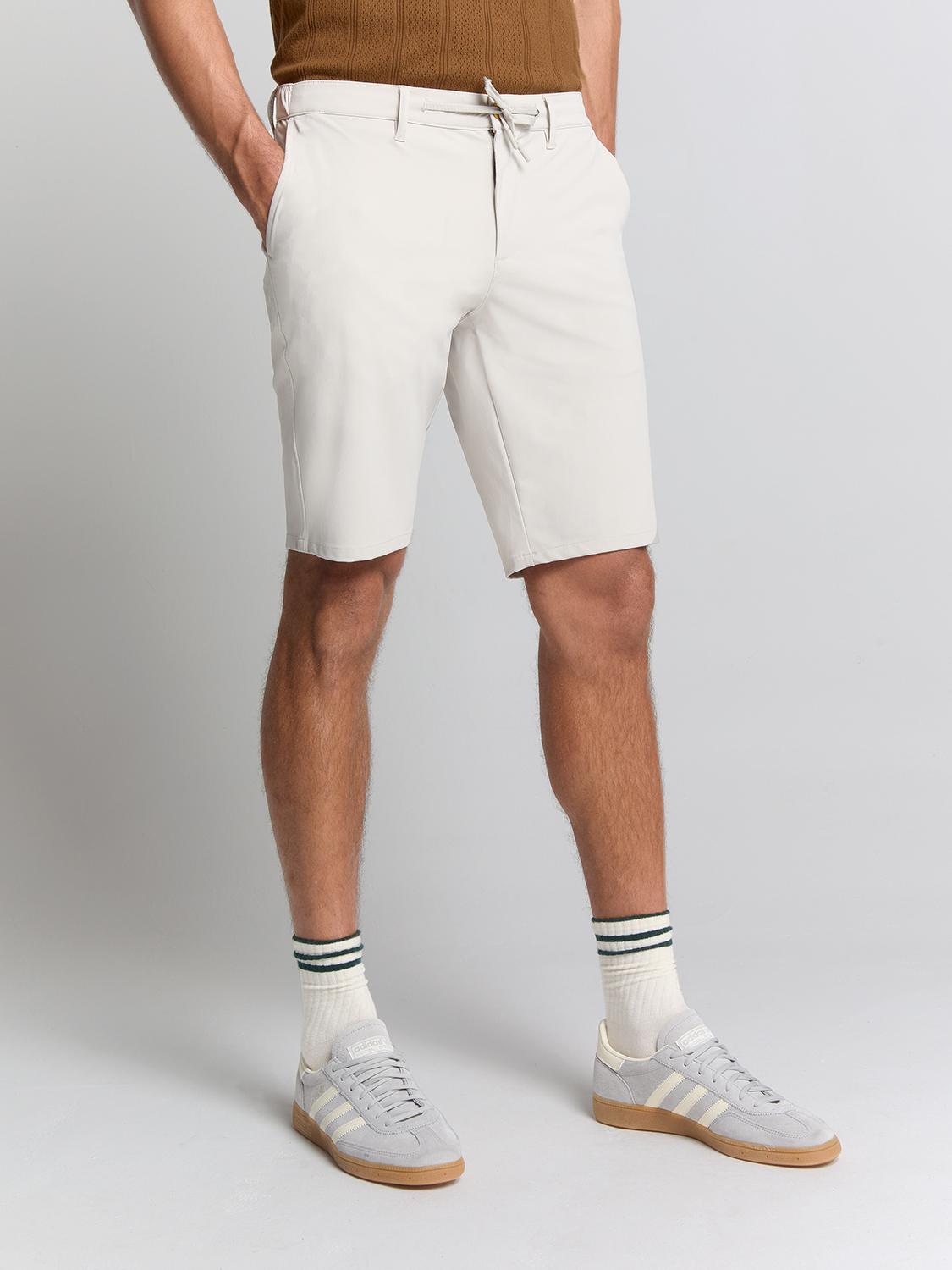 Short Chino Jersey Travel XL Regular Fit - Sand