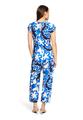 Jumpsuit 40 Tailliert - Weiß/dunkelblau