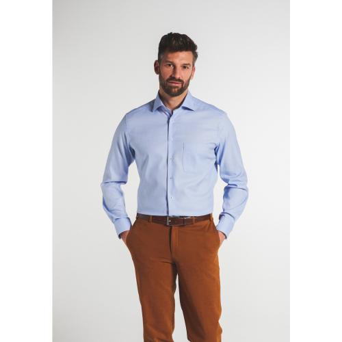 ETERNA LANGARM HEMD MODERN FIT STRUKTUR